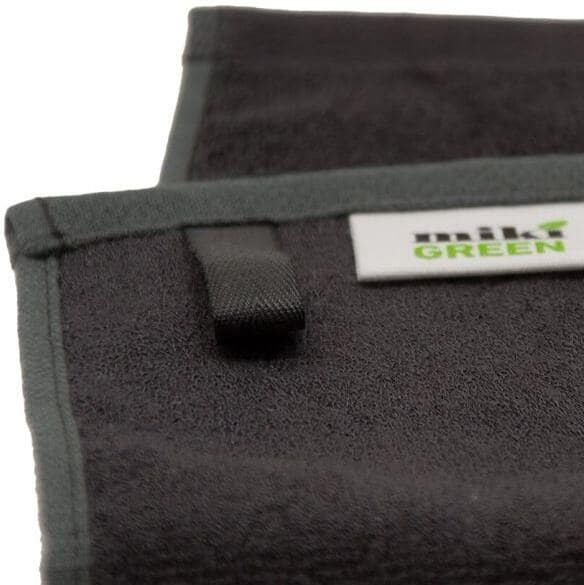 Bambuskluter 3-pack antrasitt 33x33 cm mikiGREEN detalj