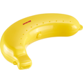 Bananoppbevaringsboks med klikkåpning gul fra Westmark forfra