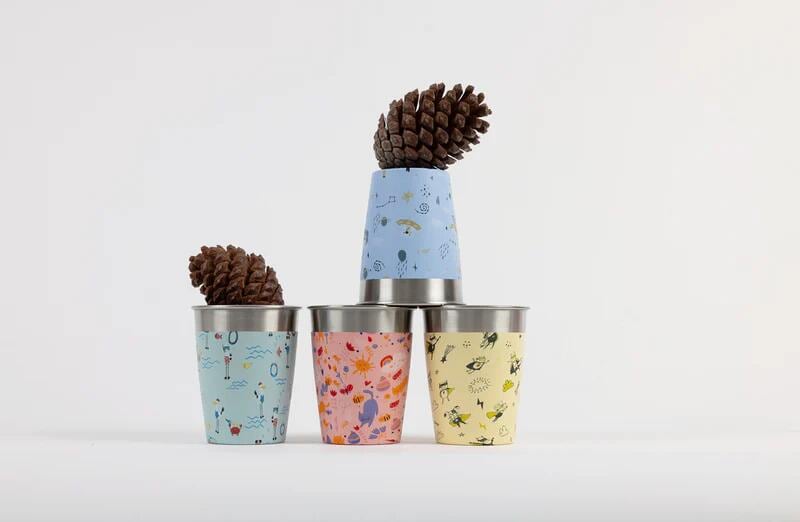 Detalj av Barnekopp i rustfritt stål 4-pk Daydream 0,35 L - SIGG