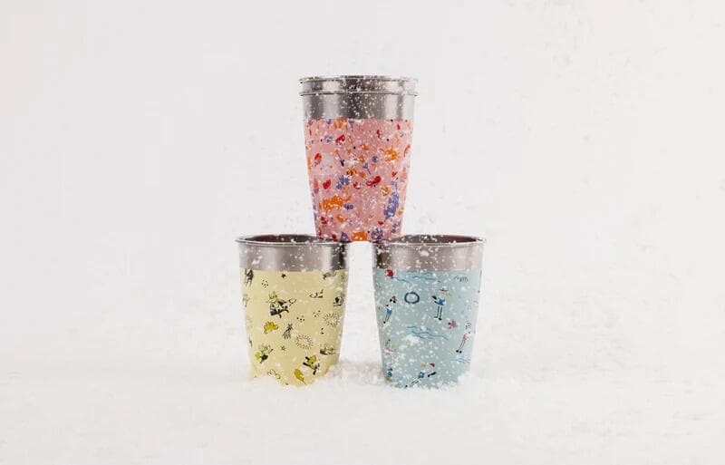 Barnekopp i rustfritt stål 4-pk Daydream 0,35 L - SIGG stabelt