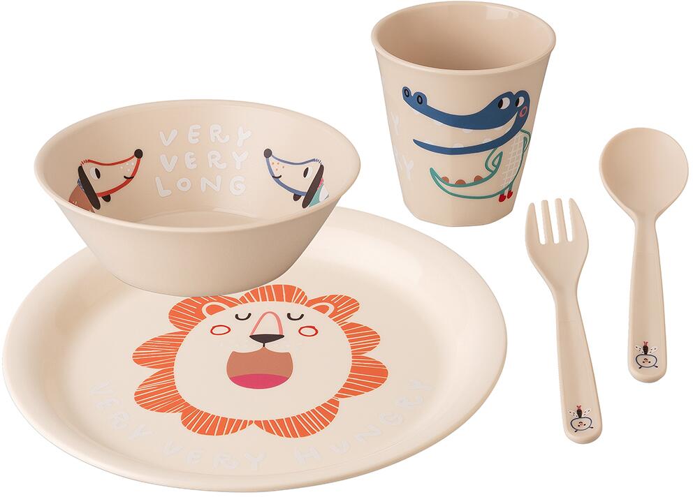 Barneservise 5-delt Peppa Pig BPA-fri 190 ml kopp detalj av kopp