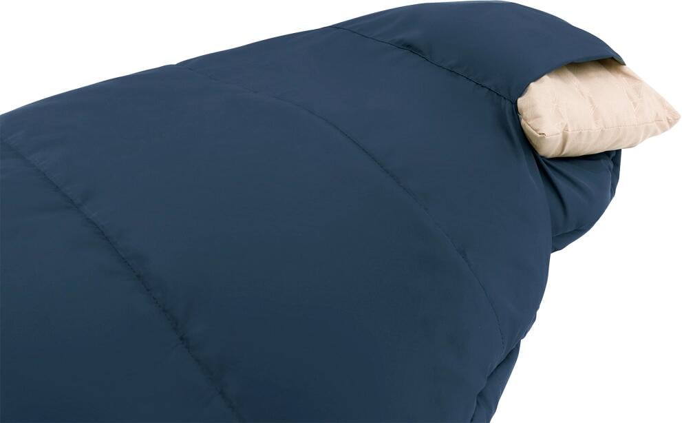 Detalj av glidelås på Barnesovepose Convertible Junior mumieform 120-150 cm 1 kg