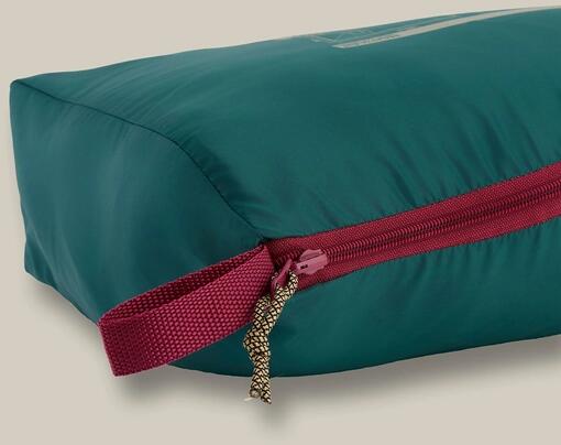 Barnesovepose Paven 2-sesonger 145x65 cm nærbilde stoff