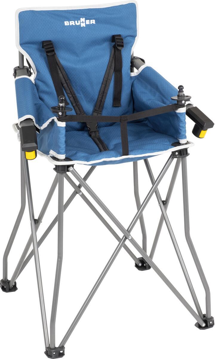 Barnestol Action Baby Equiframe blå med brett bakside