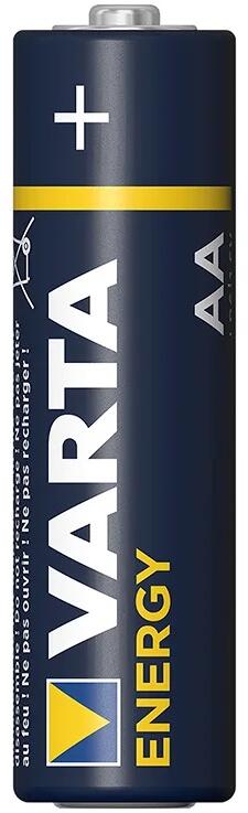Batteri AA Energy Alkaline 1,5V 8-pakning - VARTA forfra