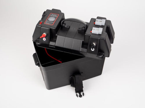 Batteriboks Energy Station 320x180x220mm med USB og 12V bakside