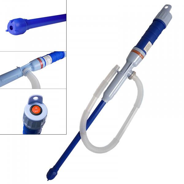 Batteridrevet brennstoffpumpe for parafanovn, 64 cm - BlueCraft forfra