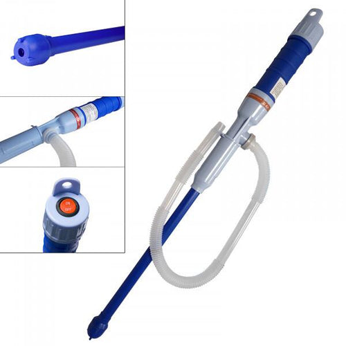 Batteridrevet brennstoffpumpe for parafanovn, 64 cm - BlueCraft forfra