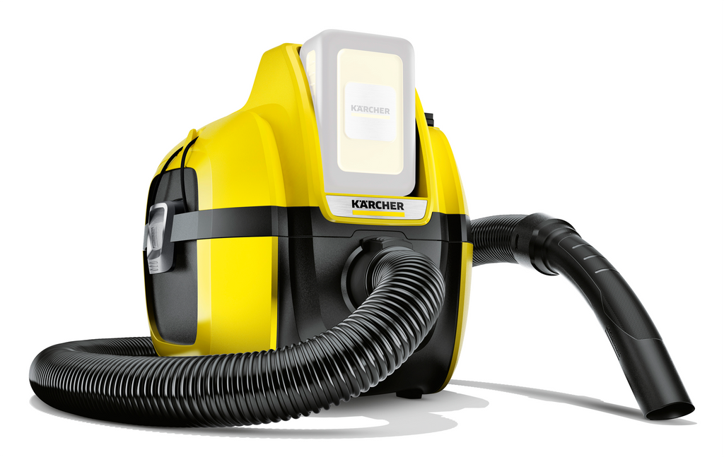 Batteridrevet flebrukssuger WD 1 Compact foran