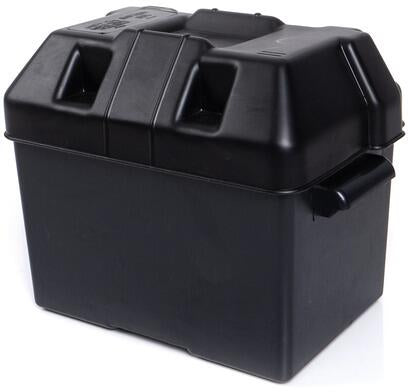 Batterikasse 27x19x20cm med stropp, syrebestandig - Carbest forfra