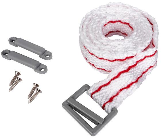 Batterikasse 27x19x20cm med stropp, syrebestandig - Carbest detalj av stropp