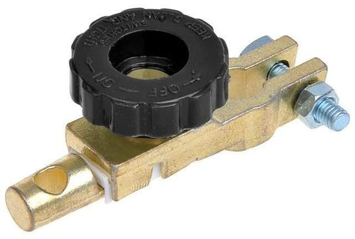 Batteriklemme (-) med strømbryter 6-24V 125A - Pro Plus bakside