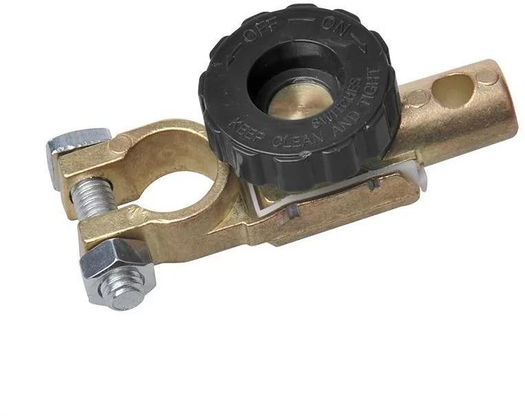 Detalj av Batteriklemme (-) med strømbryter 6-24V 125A - Pro Plus