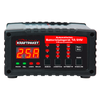 Batterilader 12V/24V 25A med 28 ladeprogrammer - Dino KRAFTPAKET bakside