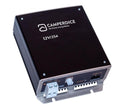 Batterilader 12V 25A lüftefri med aluminiumskabinett - Camperdice forfra