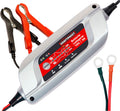 Batterilader 12V 5A 8-trinns automatisk 21x7,5x5 cm - Dino Kraftpaket for 12V blybatterier