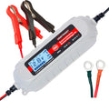 Batterilader 6V/12V 4A for WET/MF/GEL/AGM 1,2-120 Ah fra Dino Kraftpaket for campingbruk