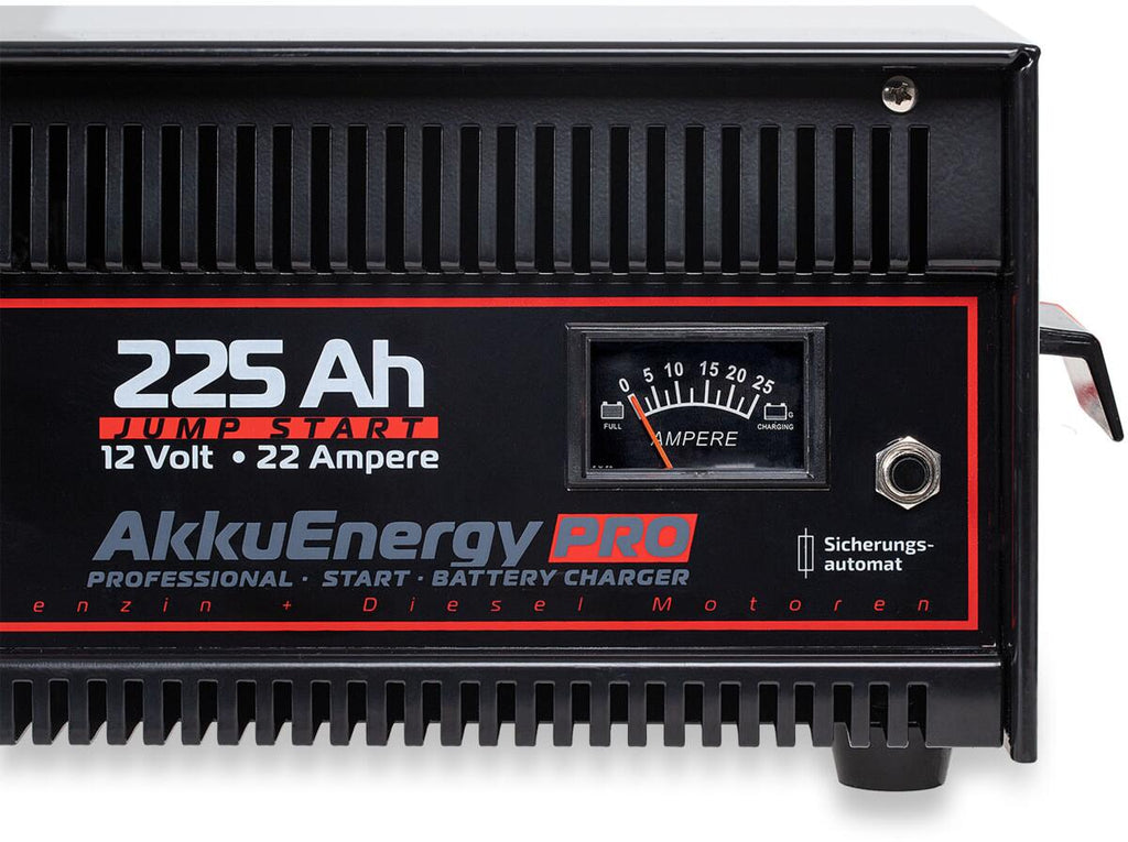 Detaljbilde av Batterilader AkkuEnergy PRO 22A 12V for 30–225 Ah AGM