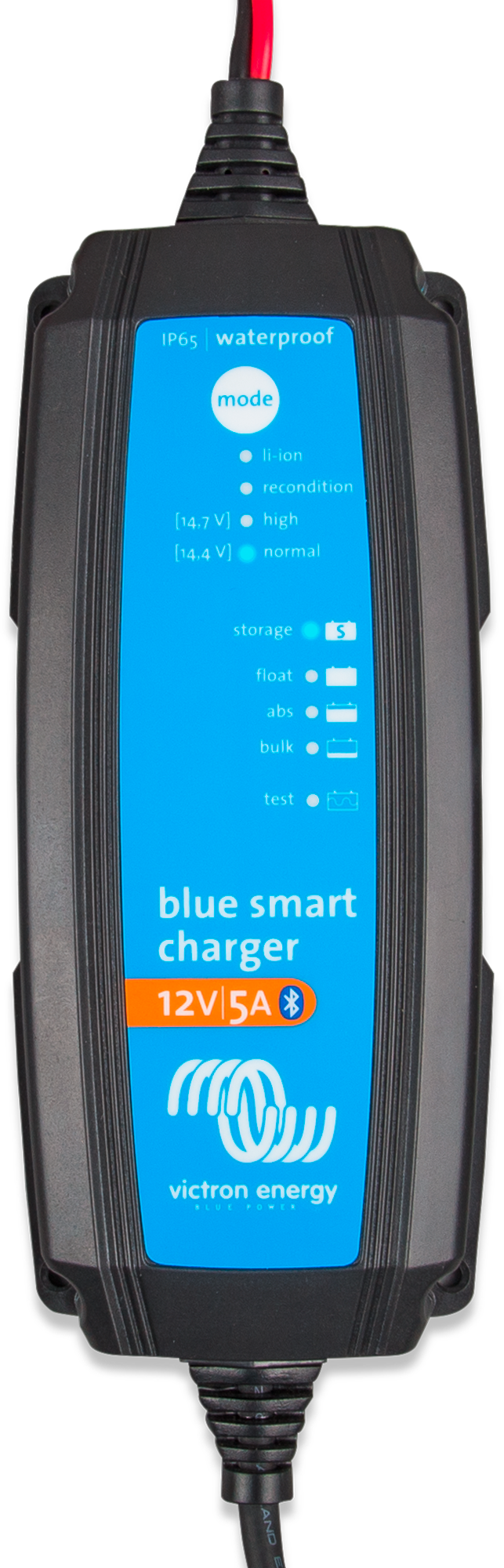 Batterilader Blue Smart IP65 12V 5A Bluetooth forfra