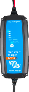 Batterilader Blue Smart IP65 24 V 5 A med Bluetooth forfra