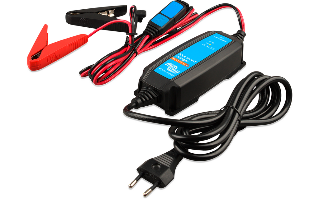 Batterilader Blue Smart IP65 6V/12V 1,1A med Bluetooth nærbilde
