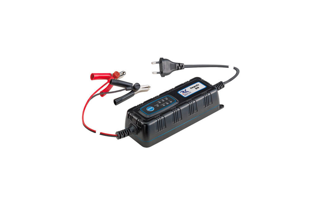 Batterilader Impuls U4 12 V for 1,2-120 Ah batterier detalj