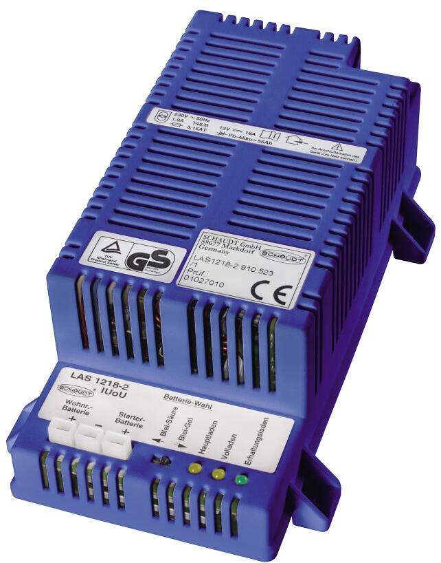 Batterilader LAS 1218 BUS 230V/12V for bobil fra fronten