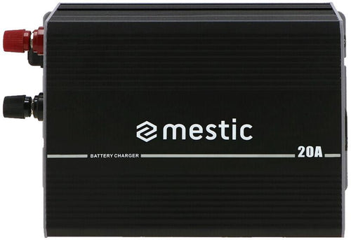 Batterilader MBC-1020 AC til DC 20A 1,58 kg svart forfra