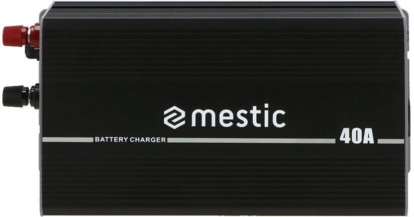 Batterilader MBC-1040 AC til DC 40A 1,92 kg svart forfra
