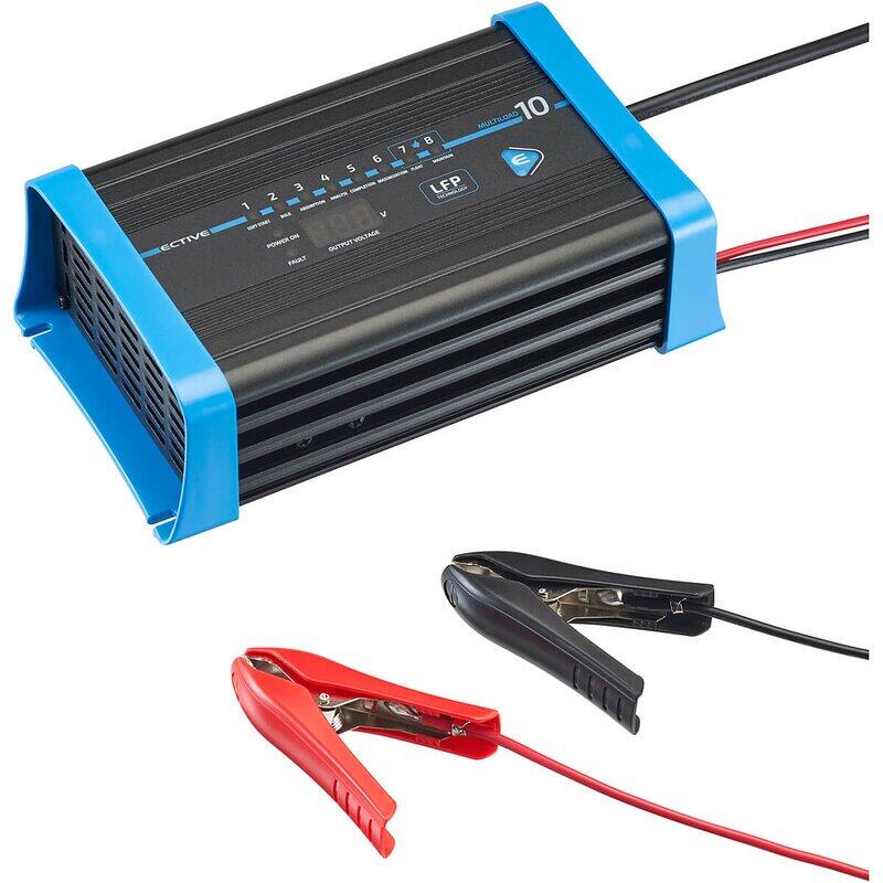 Montert Batterilader Multiload LFP for LiFePO4-batterier i campingbil