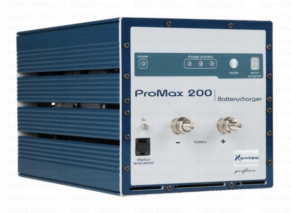 Detalj av tilkoblingsbolter på Batterilader ProMax 200 12V 230V multifunksjonell