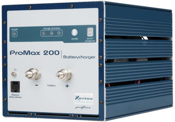 Oversikt over Batterilader ProMax 200 12V 230V multifunksjonell