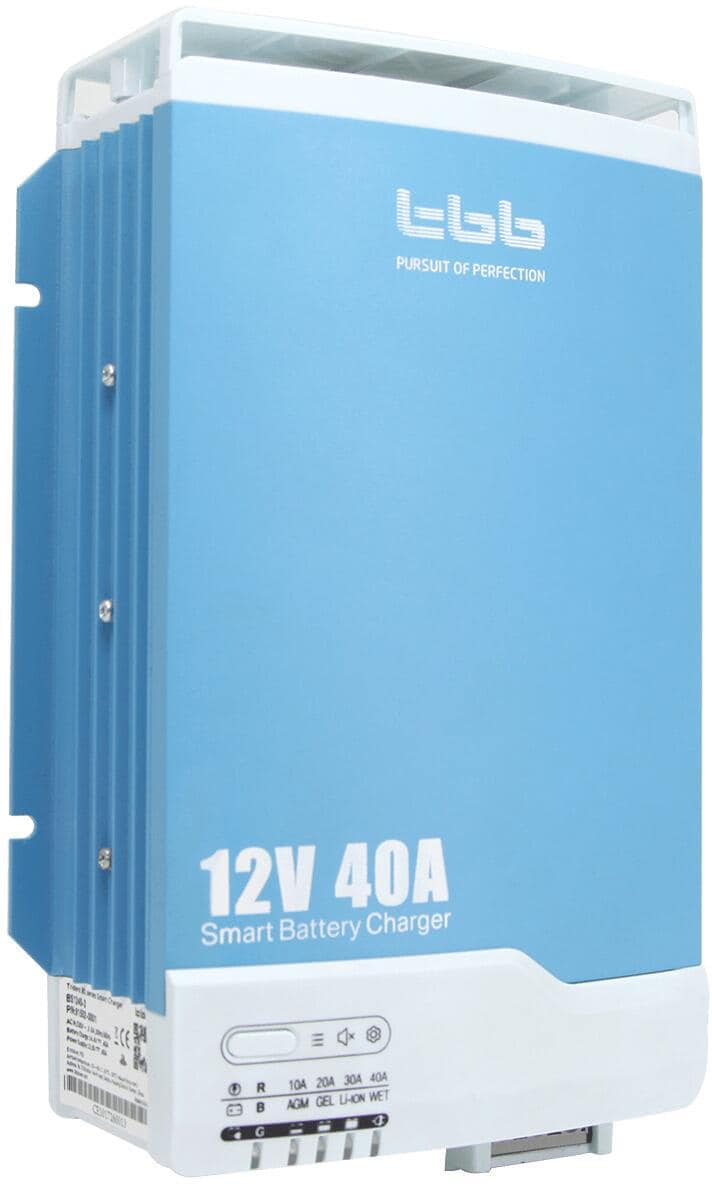 Batterilader TBB BS1240 12V 40A 1,6 kg IP22 forfra