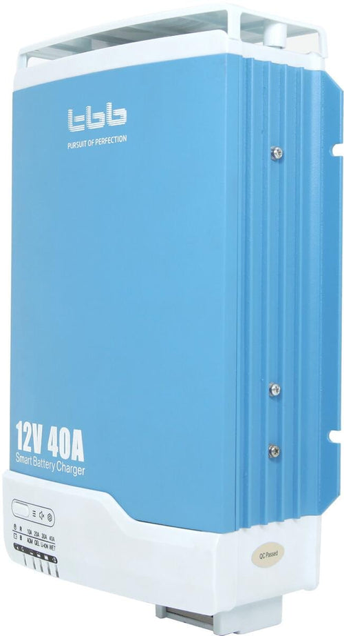 Batterilader TBB BS1240 12V 40A 1,6 kg IP22 bakside