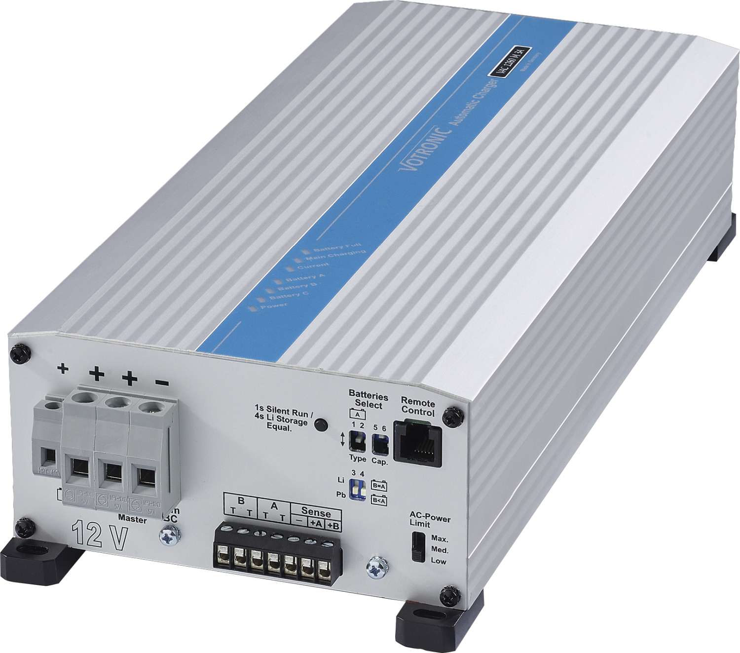 Batterilader VAC 1260 M 3A 60A 1020W for 3 utganger fra Votronic