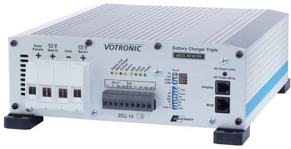 Batterilader VBCS Triple HV CI 3-veis ladesystem - Votronic for campingbruk