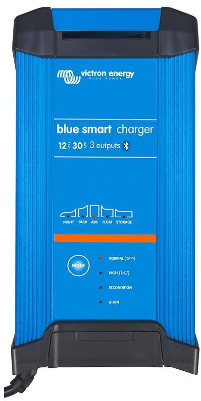 Batterilader Victron Blue Smart IP22 med Bluetooth bakside