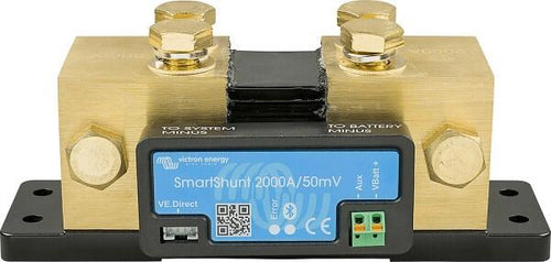 Batteriovervåker SmartShunt 2000A 50mV med Bluetooth fra Victron Energy