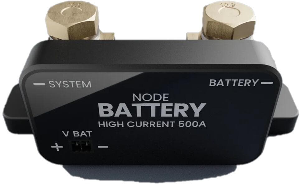 Batteriovervåking shunt 500A trådløs NODE-Battery - Revotion forfra