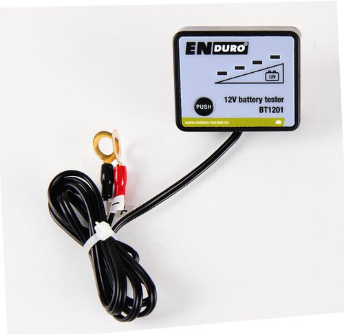 Batteritester BT 1201 12V for bly, AGM og gel bakside
