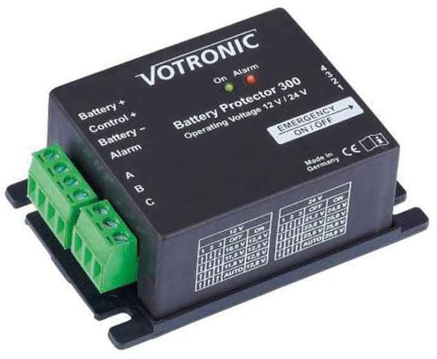 Batterivakt Protector 300A 12V 24V med fjernstyring for bordbatteri