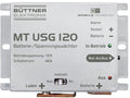 Batterivakt USG 120 12/24V 120A for bobil fra Büttner Elektronik sett forfra