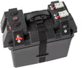 BAX110 batteriboks for 100Ah AGM/litium, 12V/USB forfra