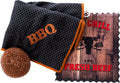 BBQ rengjøringssett 3-delt mikrofiber med kobberspiral fra rezi