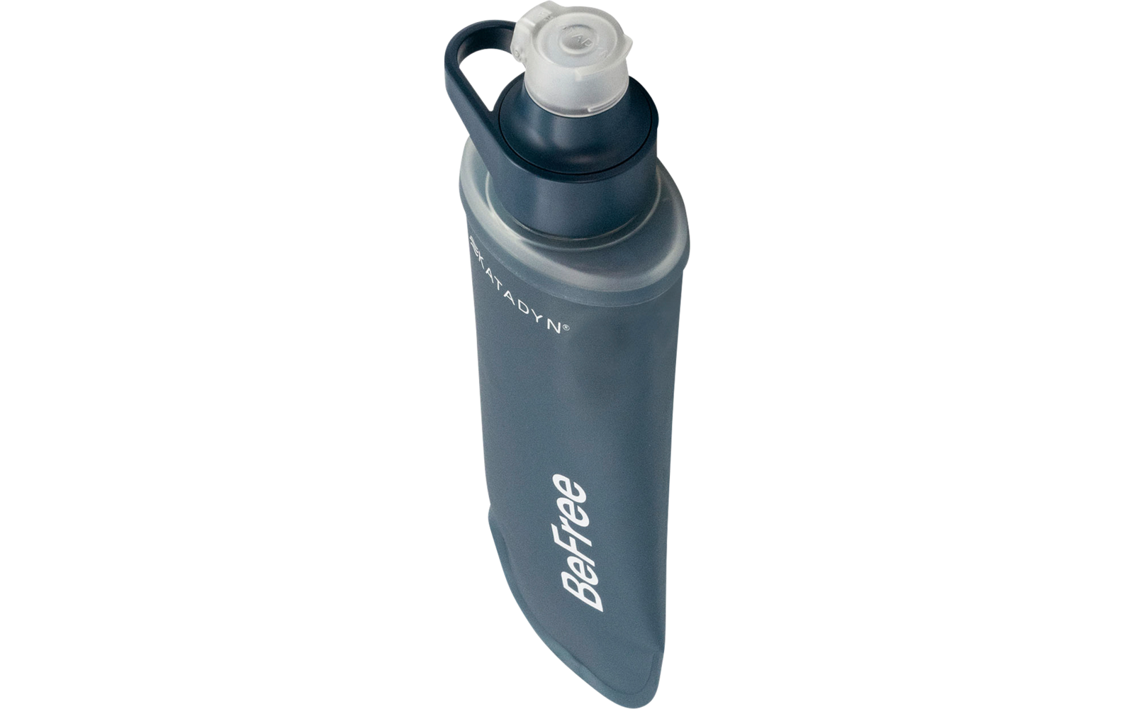 BeFree AC vannfilter med aktivkull 0,5L ultralett med tettsittende silikonmunnstykke