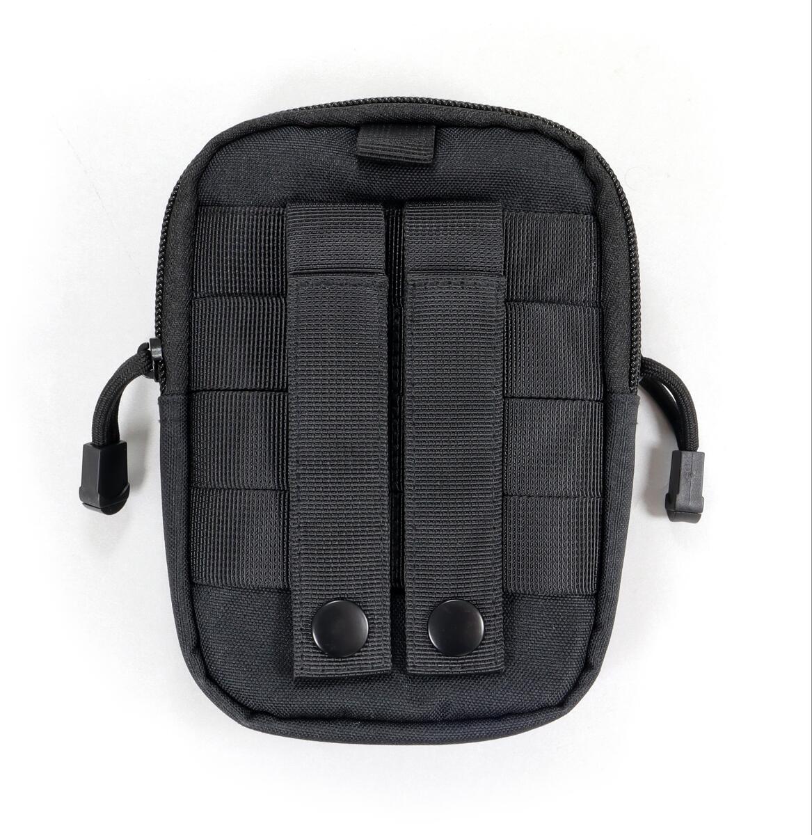 Belteveske organizer 11x4x17 cm polyester med Molle bakside