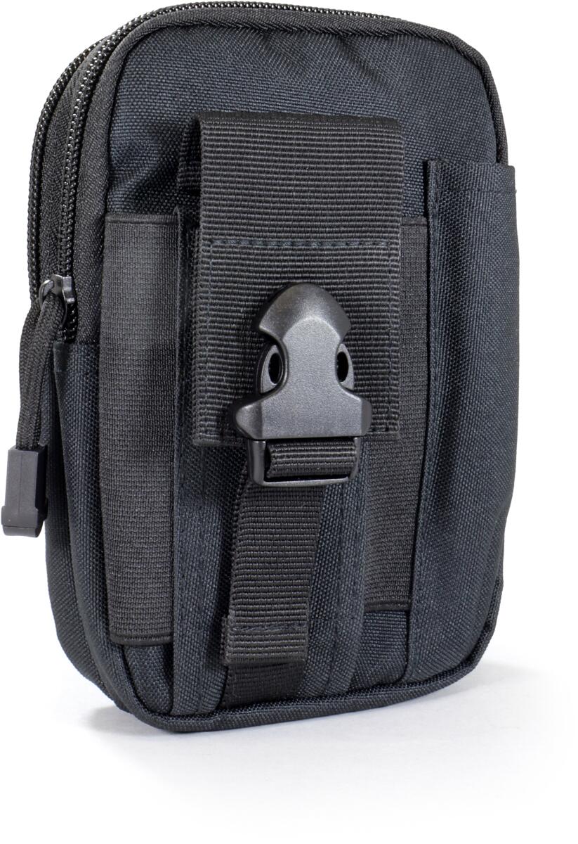 Belteveske organizer 11x4x17 cm polyester med Molle festet på belte