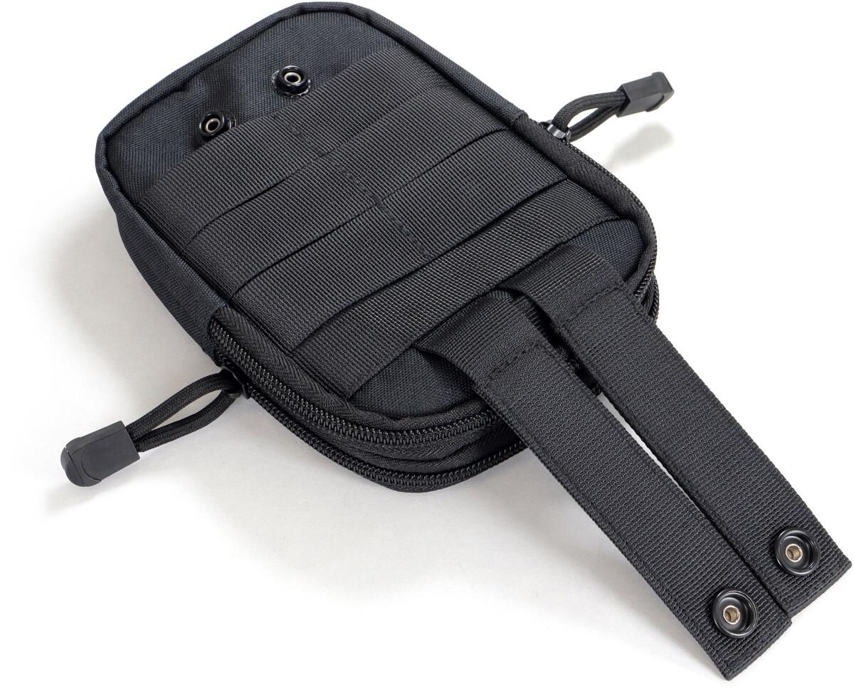 Nærbilde av stoffet på Belteveske organizer 11x4x17 cm polyester med Molle
