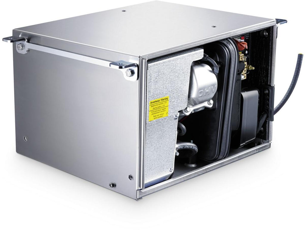 Bensindrevet generator TEC 29 2,9 kW 230V ren sinus bakside