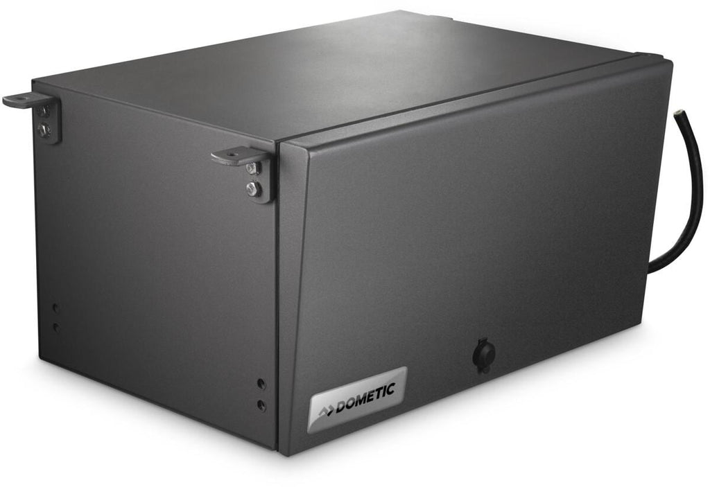 Bensindrevet generator Traveller T2500 H 2,2 kW 230V 50 kg fra Dometic bakside
